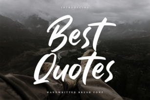 Best Quotes Font Download