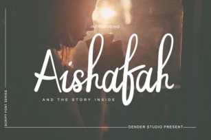 Aishafah Font Download