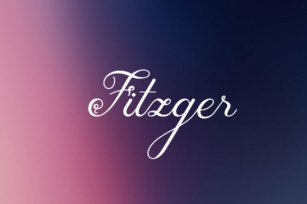 Fitzger Font Download