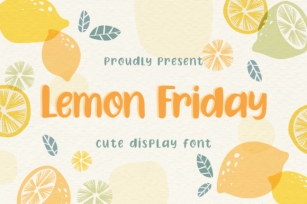 Lemon Friday Font Download