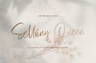 Sellviny Queen Font Download