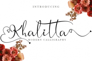 Khalitta Font Download