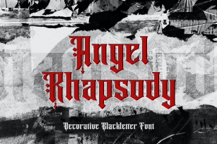 Angel Rhapsody - Blackletter Font Font Download