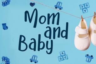 Mom and Baby Font Download