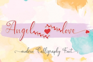 Angel Love - Script Font Font Download