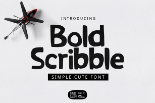 Bold Scribble Font Font Download