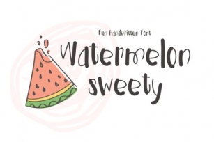 Watermelon Sweety Font Download