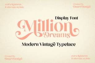 Million Dreams Font Download