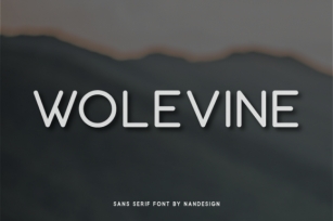Wolevine Font Download