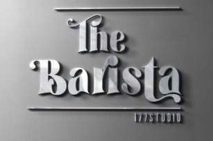 The Barista Font Download