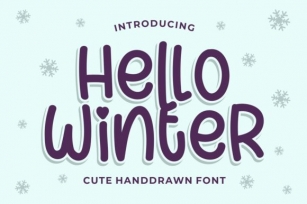 Hello Winter Font Download