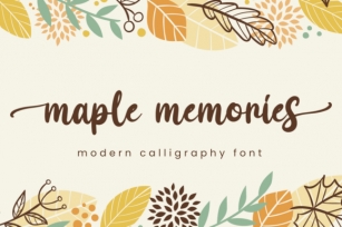 Maple Memories Font Download