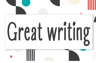 Great writing Font Download