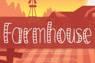 Farmhouse Font Download