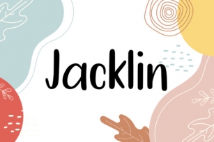 Jacklin Font Download