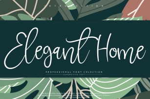 Elegant Home Font Download