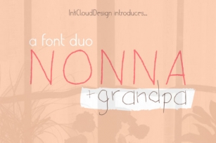 Nonna + Grandpa Font Download