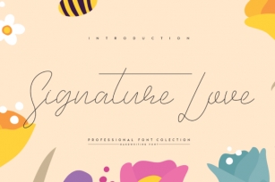 Signature Love Font Download