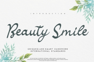 Beauty Smile Font Download