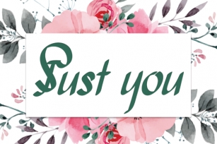 Just You Font Download