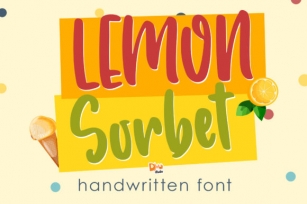 Lemon Sorbet Font Download