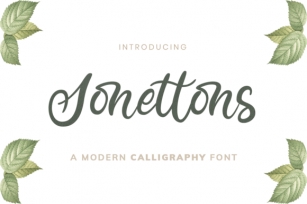 Sonettons Font Download