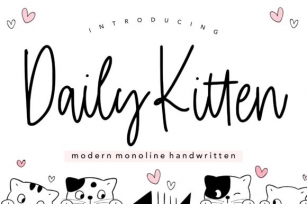 Daily Kitten Font Download