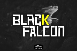 Black Falcon Font Font Download