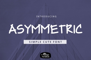 Asymmetric Font Font Download