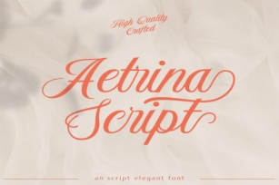 Aetrina Script Font Download