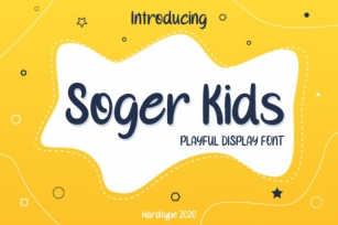 Soger Kids Font Download