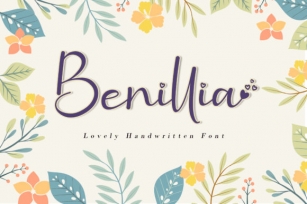 Benillia Font Download