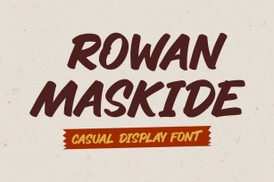 Rowan Maskide Font Download