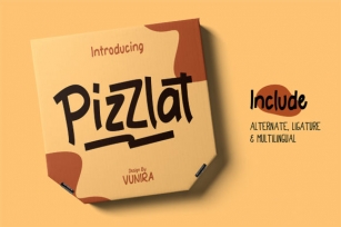 Pizzlat Font Download