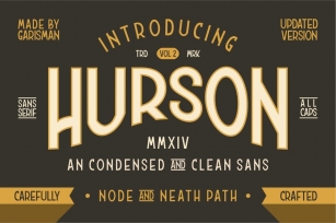Hurson | Vintage Clean Version Font Download