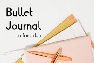 Bullet Journal Font Download