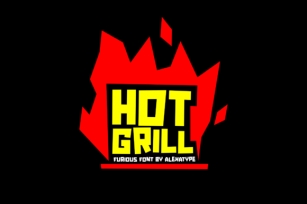 Hot Grill Font Download