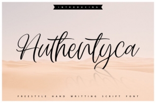 Authentyca Font Download