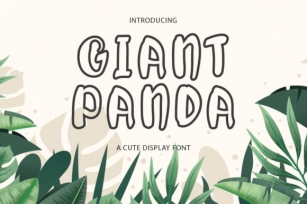 Giant Panda Font Download