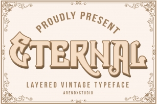 Eternal Layer Vintage Typeface Font Download