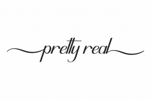 Pretty Real Font Download