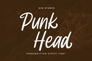 Punk Head-Handwritten Font Font Download
