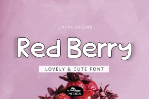 Red Berry Font Font Download