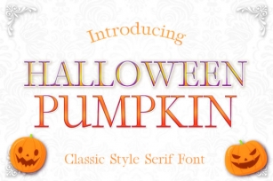 Halloween Pumpkin Font Download
