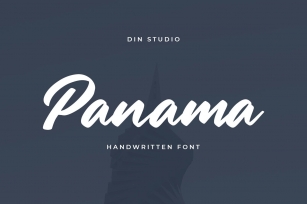 Panama-Handwritten Font Font Download