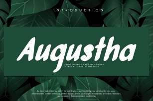 Augustha Font Download