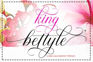 King Bettyle Font Download