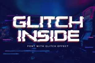 Glitch Inside Font Download