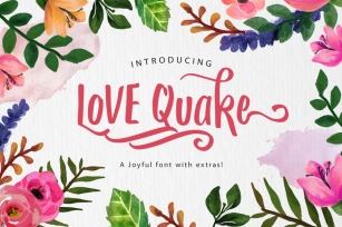 Love Quake Font Download