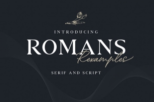 Romans Rexamples Font Duo Font Download